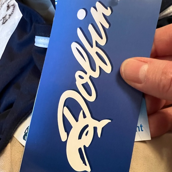 Dolfin Womens Swimsuit One Piece Bathing Swim Suit Navy Blue Vintage NWT Size 30 - Picture 9 of 12